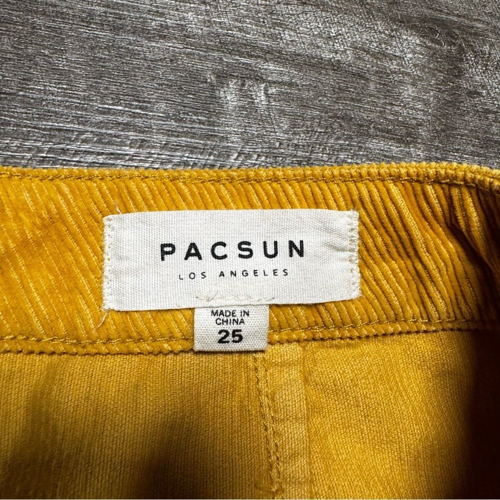 PacSun Corduroy Mini Skirt Size 25 - Picture 3 of 7